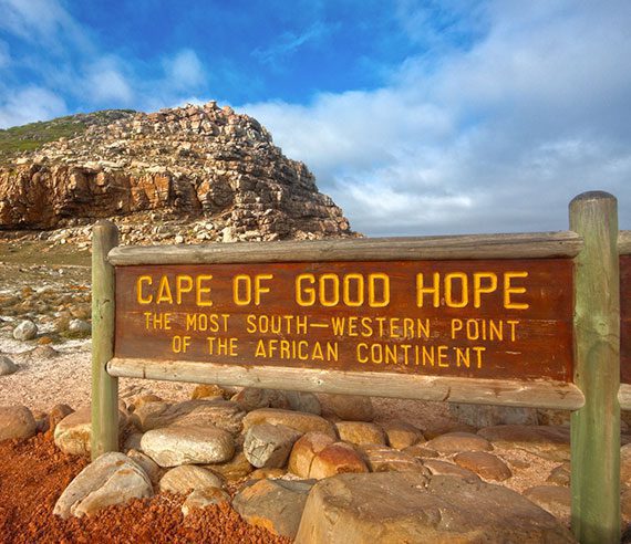 Backpacking to Cape of Goof Hope in Cape Town South Africa